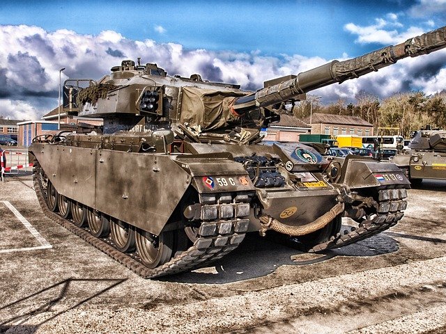 starý tank